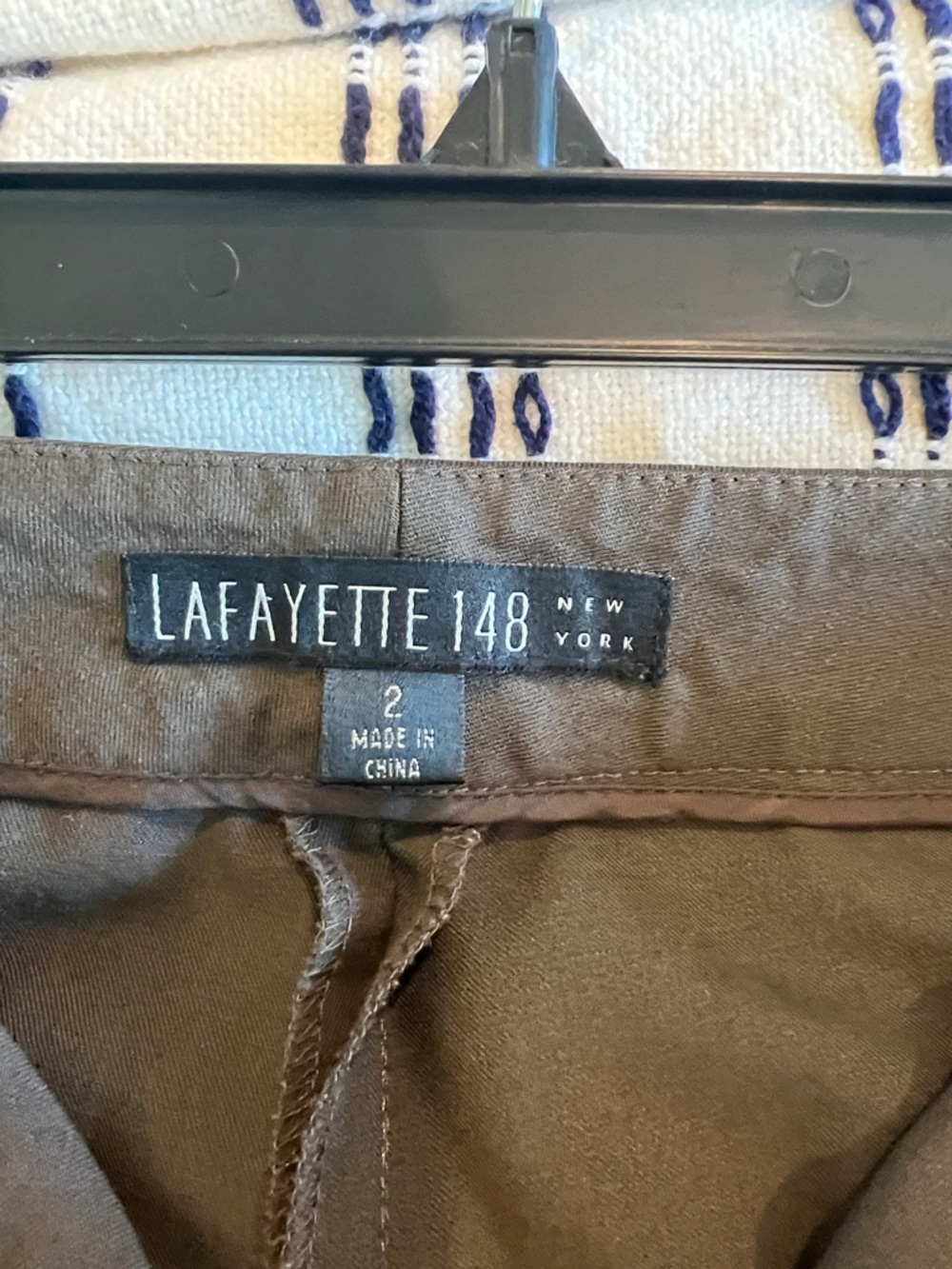 Lafayette 148 New York Brown dress pants Women's - Picture 2 of 3